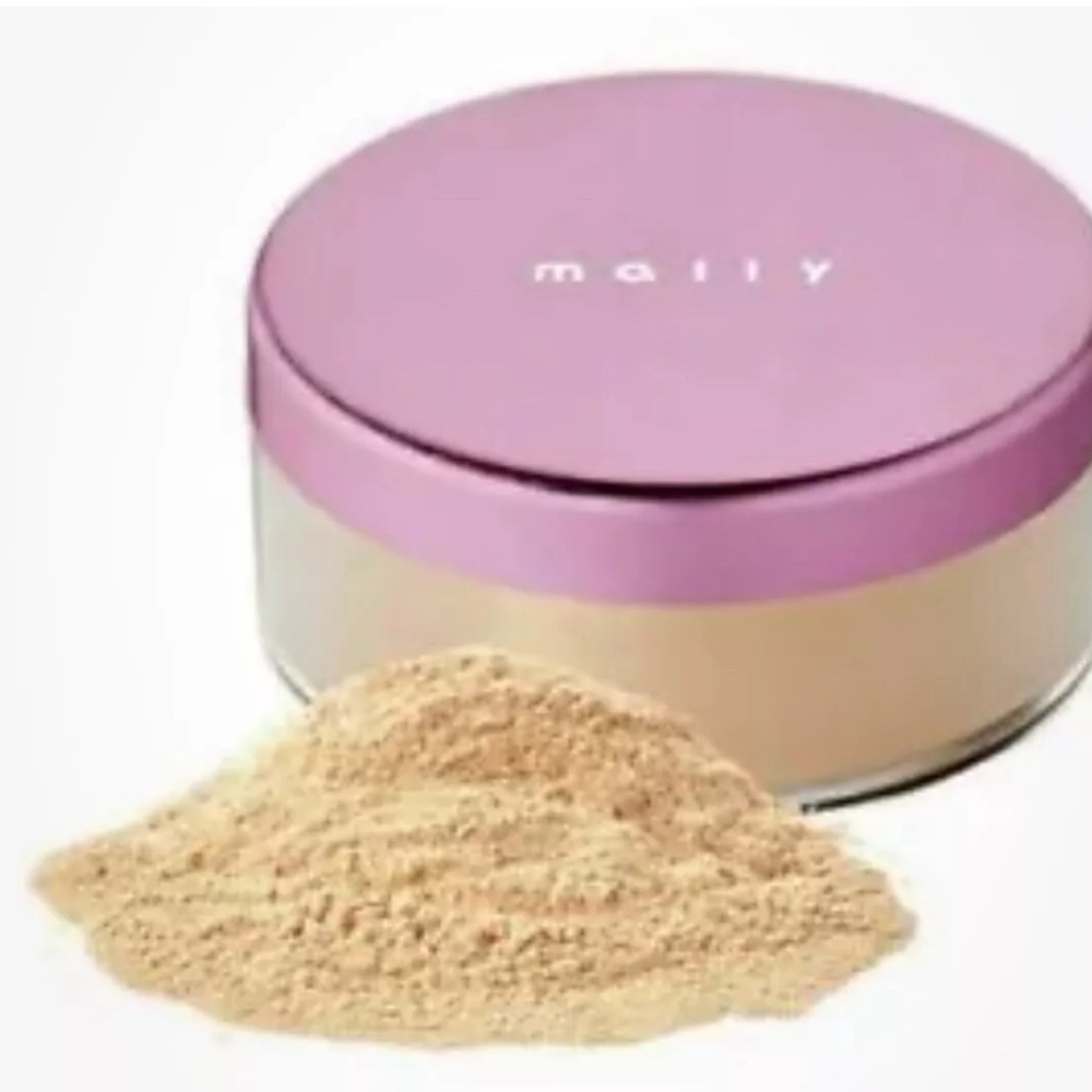 Mally Poreless Perfection Skin Finisher Fair/Light NWOB tinted setting powder